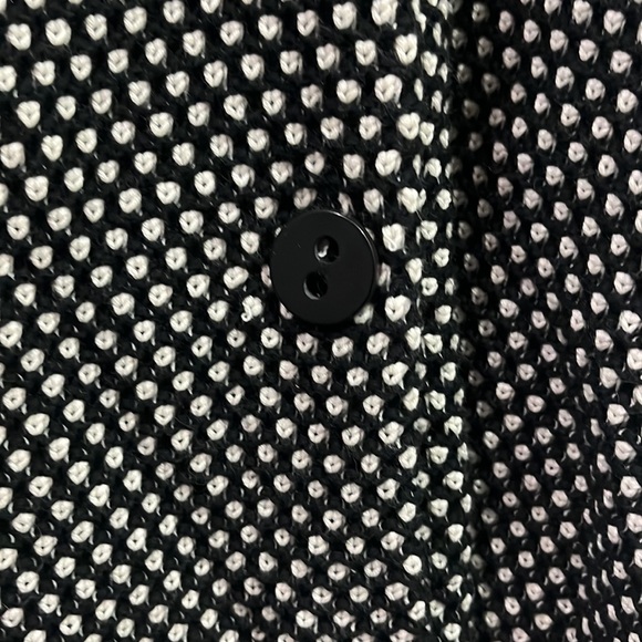 HABITAT black and white sweater jacket. - Picture 4 of 5